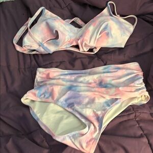Tie-Dye Bikini Set
